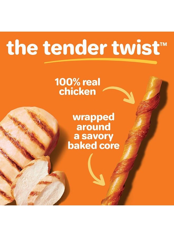 Hartz Oinkies Rawhide-Free Tender Treats Wrapped with Chicken Dog Treats Chews, 72 Count, Highly Digestible, No Artificial Flavors, Perfect for Smaller and Senior Dogs - Image 4