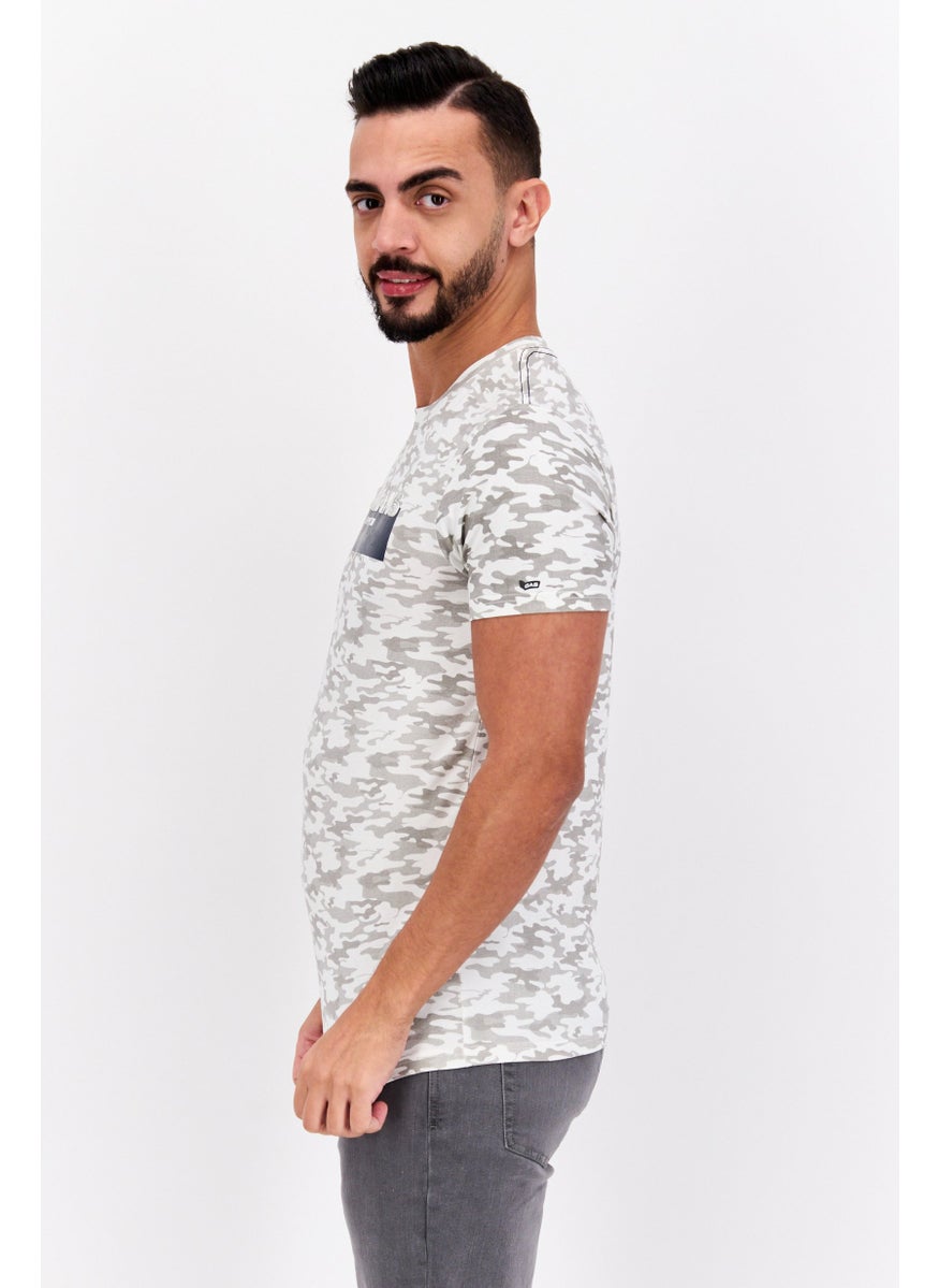 Men Crew Neck Short Sleeves Camouflage Printed T-Shirt, Grey - pzsku/Z5E5F92E2D6724F081A5AZ/45/_/1737728241/486334c0-1eb7-4579-8830-2b8ca8762d18