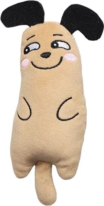 Tineke Plush Cat Toy Cat Herb Catnip Beige