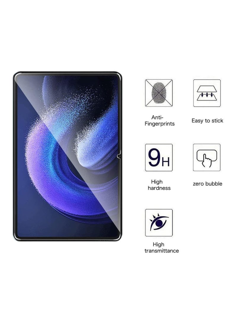 2 Pieces HD Scratch Proof Tempered Glass Screen Protector Compatible with Huawei MatePad Air 11.5 inch 2023 Free Bubbles Glass Protector - Image 4