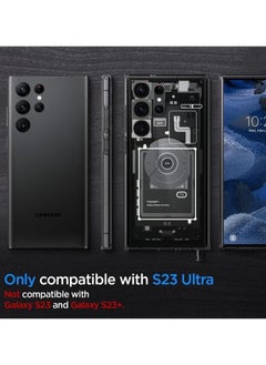 OULIYO Ultra Hybrid for Samsung Galaxy S23 Ultra Case Cover - Zero One  - Image 2