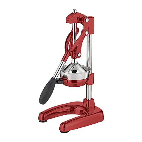 Cilio Cilio AllPurpose Commercial Grade Manual Citrus Juicer Extractor and Juice Press Red 