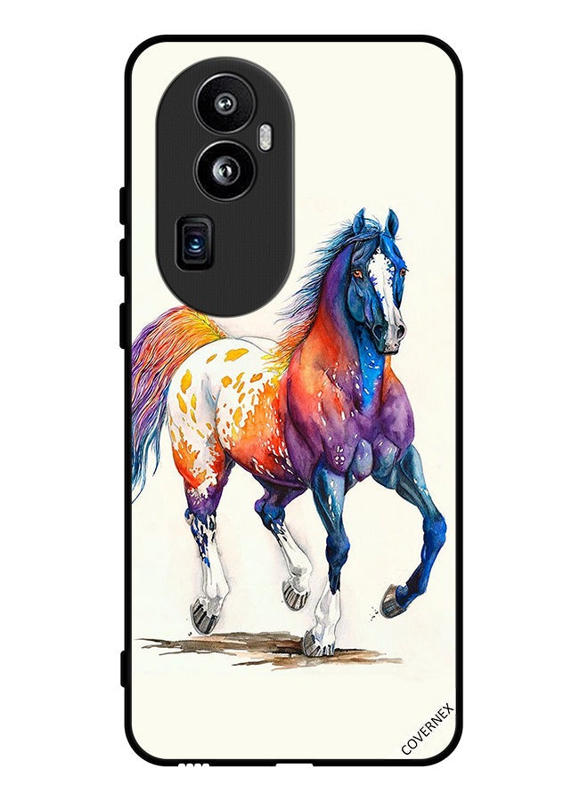 Covernex Protective Case Cover For Oppo Reno 10 China Horse Paint Art - Image 1