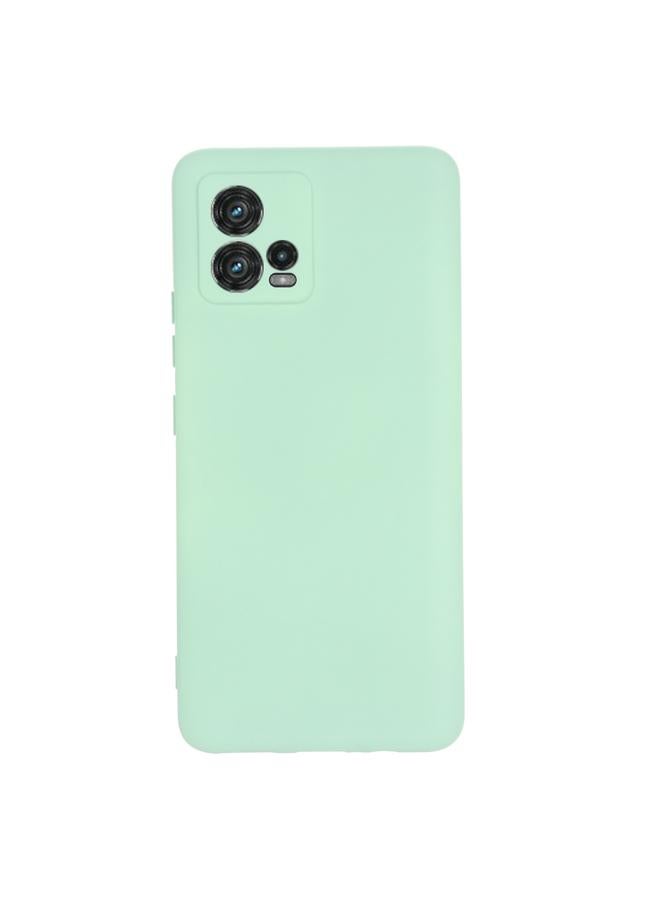 S-TOP Case For Motorola Moto G72 Pure Color Liquid Silicone Shockproof Full Coverage Phone Case - Image 2