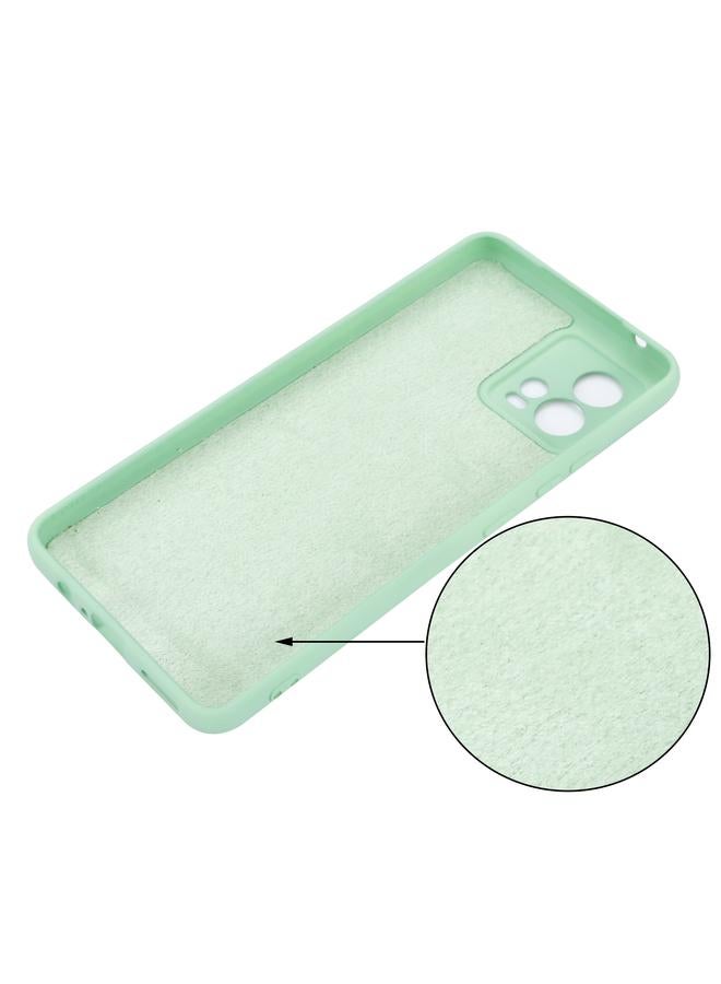 S-TOP Case For Motorola Moto G72 Pure Color Liquid Silicone Shockproof Full Coverage Phone Case - Image 5