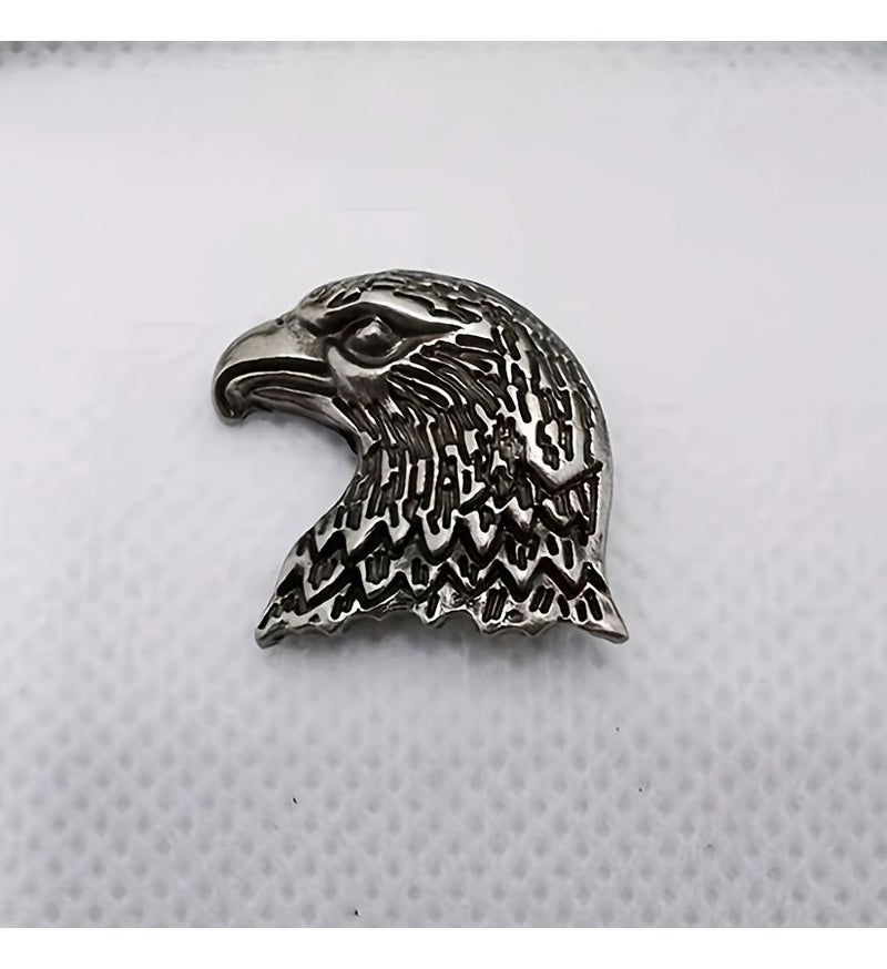 Vintage Eagle Pattern Clothing And Leather Additions Includes Bags Belts Antique Silver Studs 5 Set - Image 4