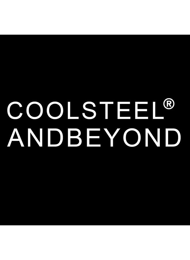 كول ستيل آند بيوند سوار COOLSTEELANDBEYOND 19 سم من الفولاذ المقاوم للصدأ قابل للتعديل للرجال والنساء بلون فضي ساتان بسيط  - Image 5