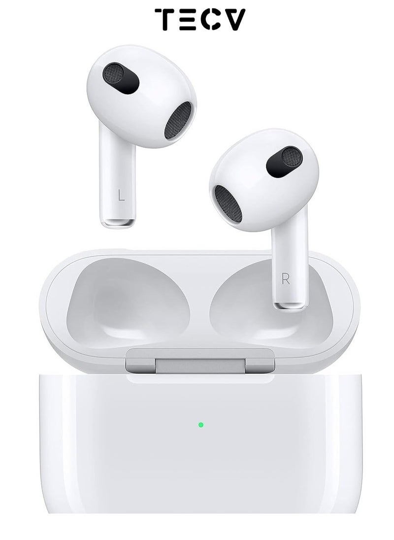 TecV - 3rd Gen VI-Style In-Ear TWS Bluetooth Earphone Touch Sensor Original Quality Compatible for IOS And Androids - Image 1