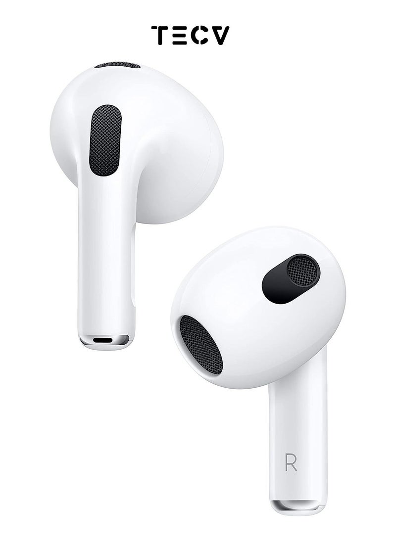 TecV - 3rd Gen VI-Style In-Ear TWS Bluetooth Earphone Touch Sensor Original Quality Compatible for IOS And Androids - Image 1