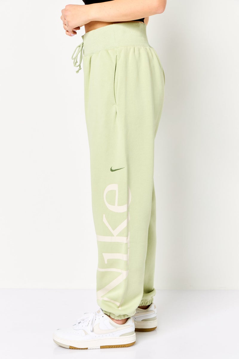 Nike Women Oversized Fit Outdoor Sweatpants, Green - Image 3