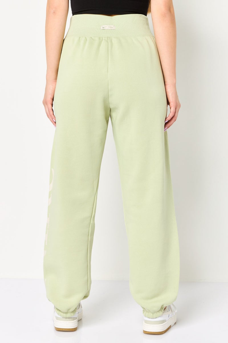 Nike Women Oversized Fit Outdoor Sweatpants, Green - Image 4