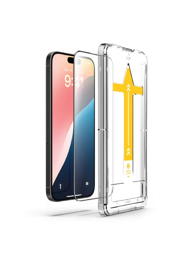 iPhone 16 Pro Max Tempered Glass Screen Protector with Applicator