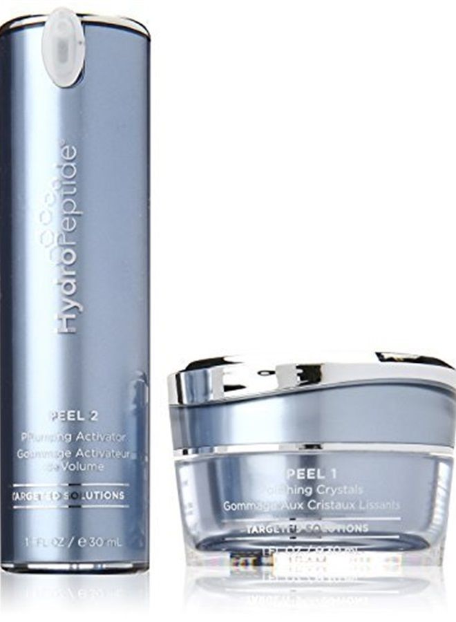 HydroPeptide Polish & Plump Face Peel Radiant Two-Step System, Boosts Firmness and Plumpness, 1 Set - Image 1