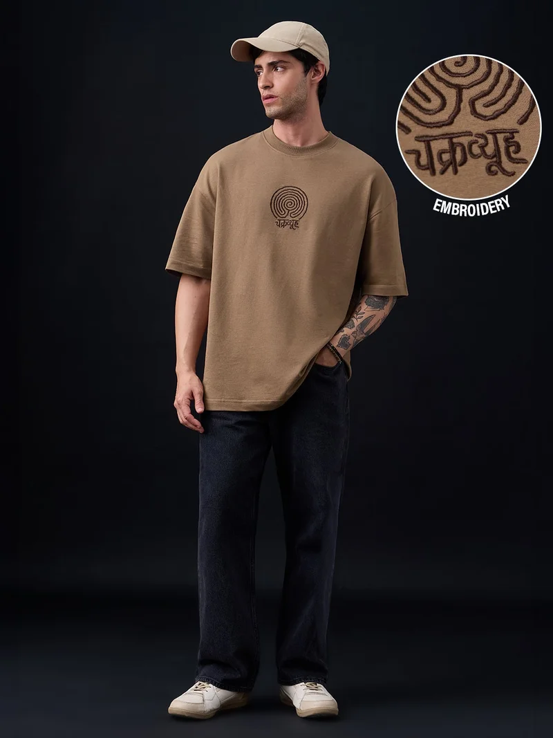 The Souled Store  Oversized T-Shirt: Chakravyuh  | Best Price UAE