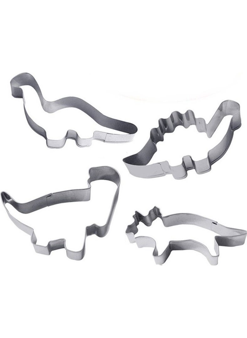 Nar Kalıp Pomegranate Mold Dinosaur Cookie Mold Set of 4  - Image 1