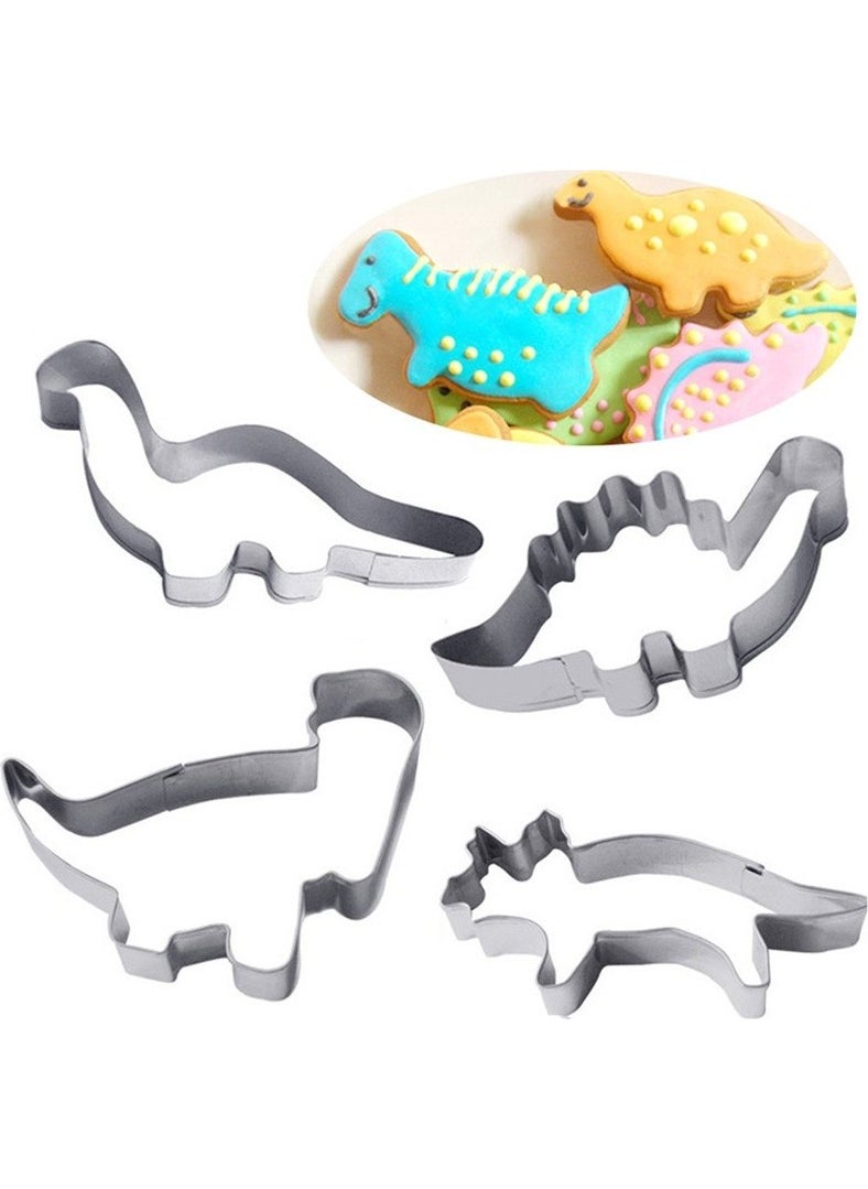 Nar Kalıp Pomegranate Mold Dinosaur Cookie Mold Set of 4  - Image 2