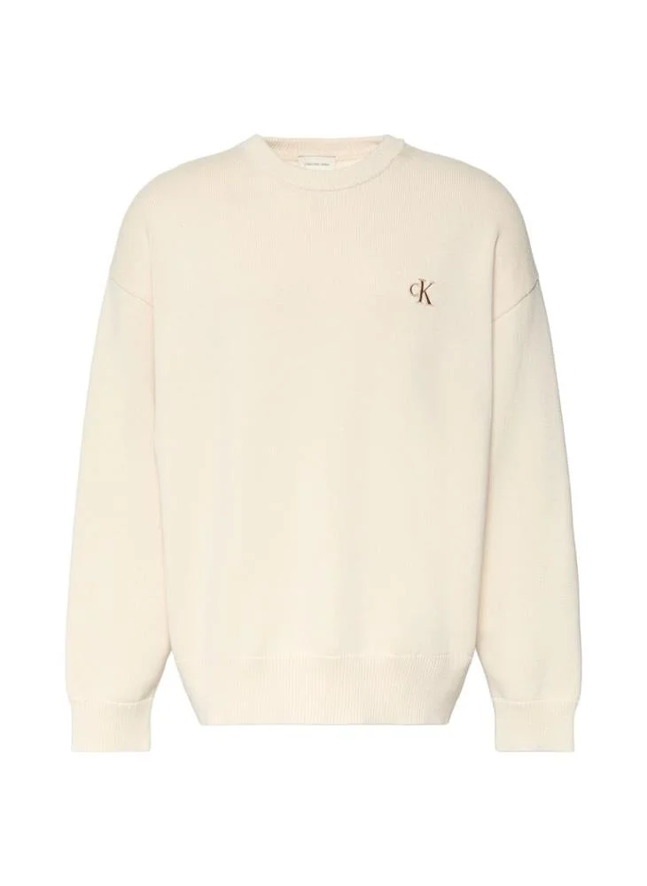 Calvin Klein Jeans  Crew Neck Long Sleeve Sweater for Men | Best Price UAE
