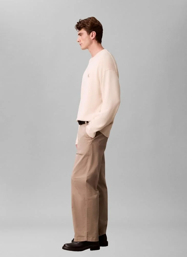 Calvin Klein Jeans  Crew Neck Long Sleeve Sweater for Men | Best Price UAE