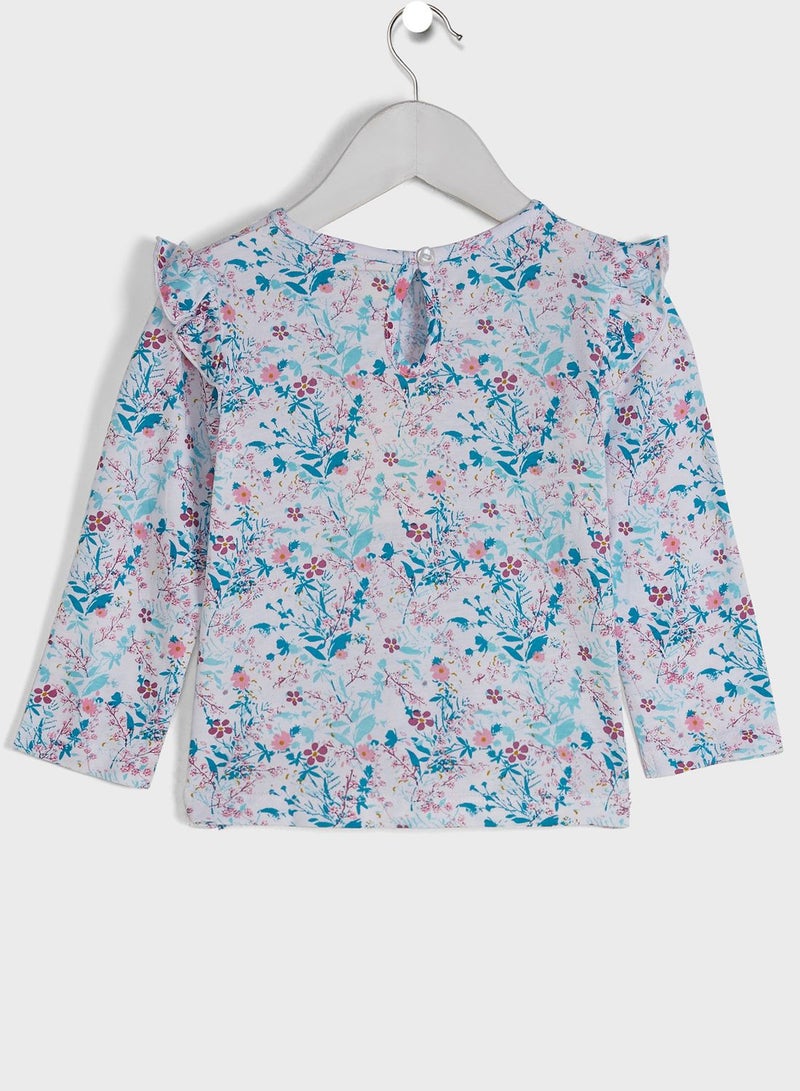Basicxx Infant Flower T-Shirt - Image 2