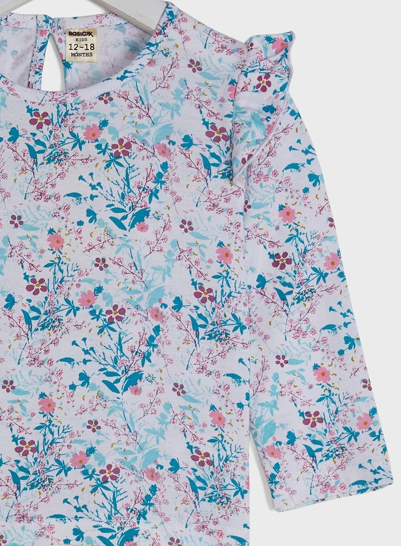 Basicxx Infant Flower T-Shirt