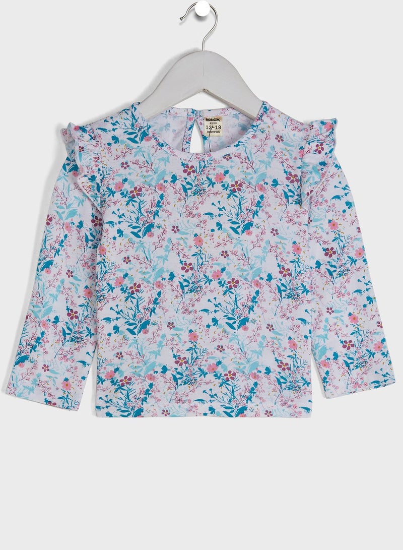 Basicxx Infant Flower T-Shirt - Image 1