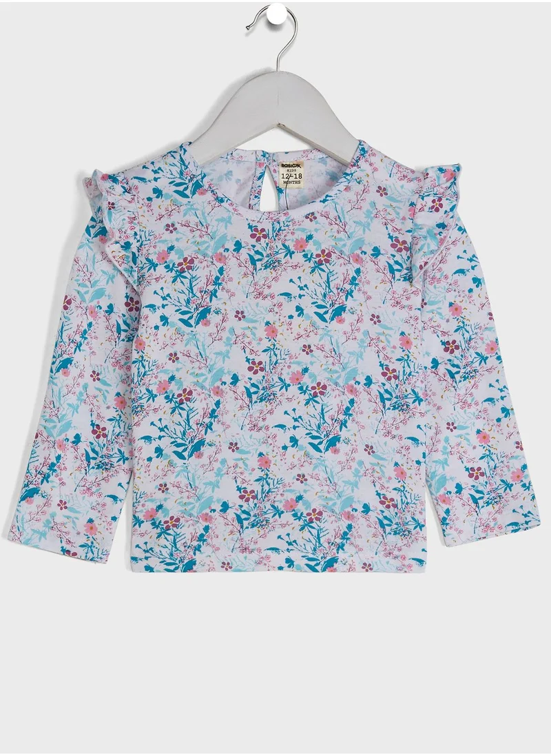 Basicxx Infant Flower T-Shirt