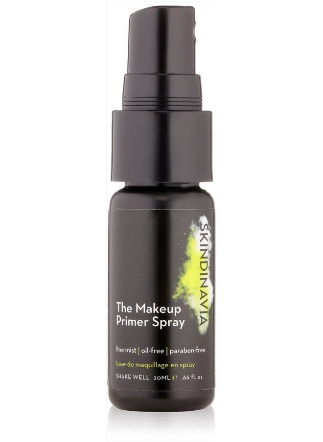 SKINDINAVIA - Skindinavia The Makeup Primer Spray, For Combination Skin & Normal Skin, Pore-Minimizer for Face, Travel Size Beauty Spray, Silicone-Free, Water-Based & Hydrating (0.66 Oz) - Image 1