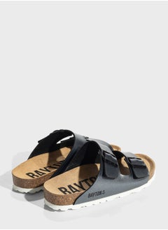 BAYTON Atlas Double Strap Flat Sandals  - Image 4