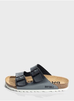 BAYTON Atlas Double Strap Flat Sandals  - Image 1