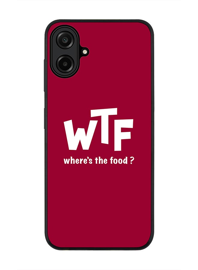 For Samsung Galaxy A07 4G Case,Slim fit Camera Protection, Shockproof Thin Phone cover  - Where's the food?