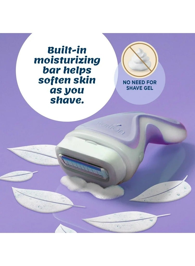 Schick Intuition Pure Nourishment Cocoa Butter Razors for Women +Razors - Image 2