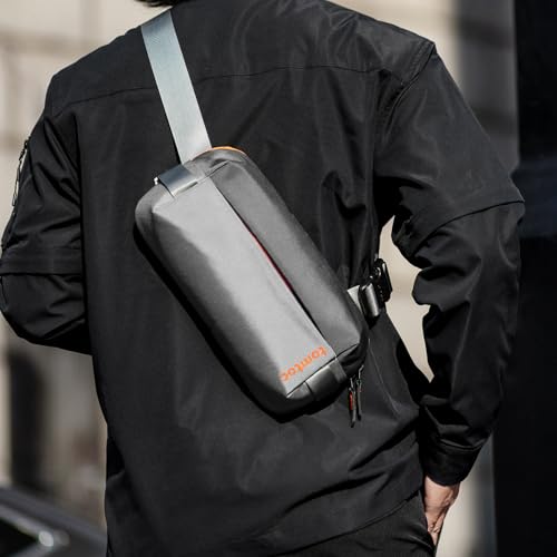 tomtoc 3L Compact EDC Sling Bag, Chest Shoulder Crossbody Sling Daypack for Men Women, Water-resistant Lightweight Everyday Carry Casual Pack for Nintendo Switch 2, Tactical, Travel, Work, Gym, Sport - Image 2