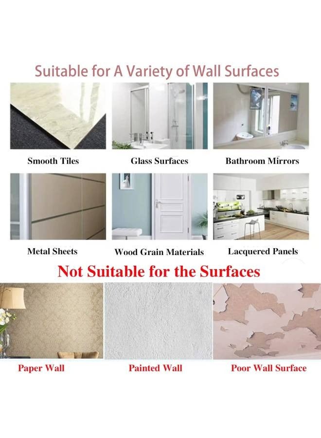 Adhesive Hooks Kitchen Wall Hooks Pack of 20 Pcs Heavy Duty - Image 3