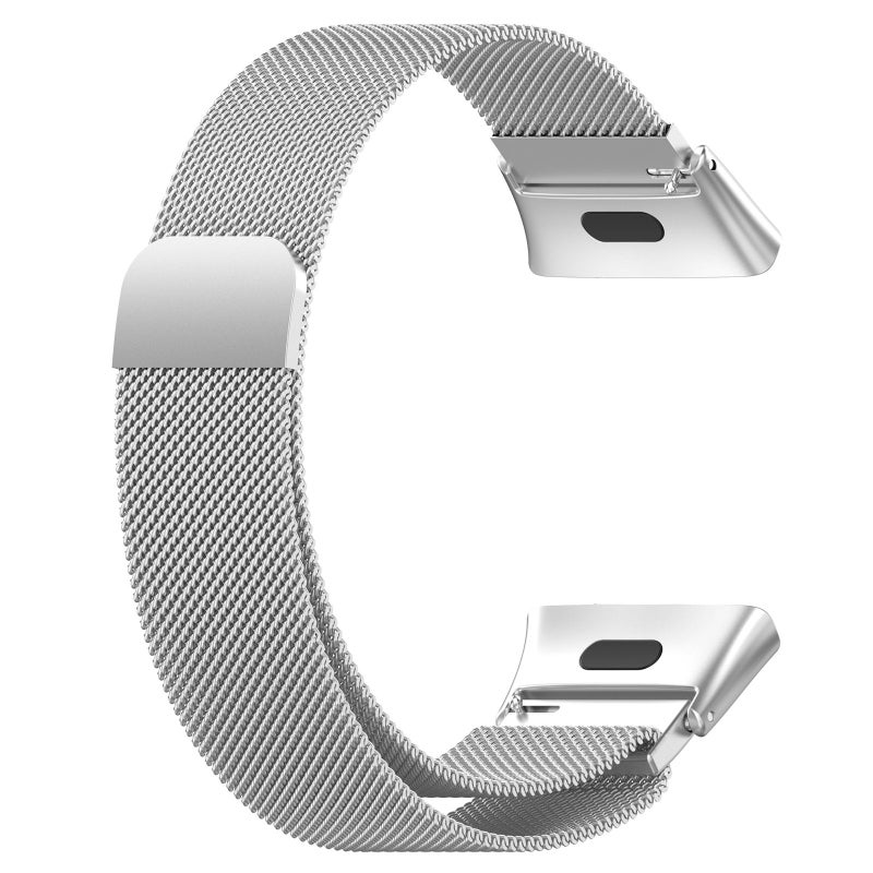 erorex For Xiaomi Redmi Watch 3 / Mi Watch Lite 3 Milanese Metal Watch Band(Silver) - Image 3