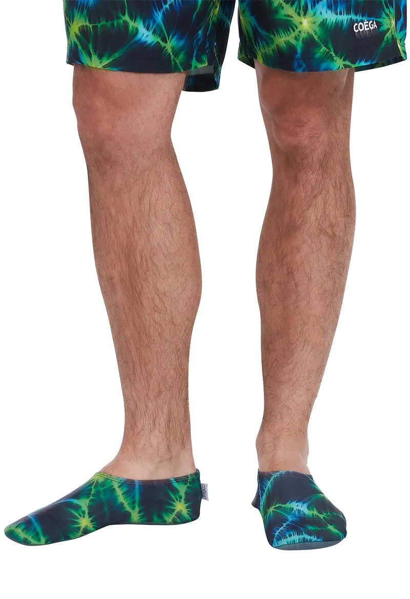 COEGA SUNWEAR COEGA Mens Adult Pool Shoes - Nero Green Tie Dye