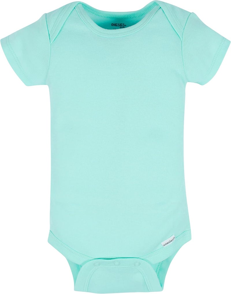 Onesies Brand baby-girls 8-Pack Short Sleeve Printed Bodysuits Baby and Toddler T-Shirt Set - Image 2