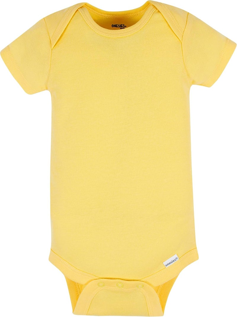 Onesies Brand baby-girls 8-Pack Short Sleeve Printed Bodysuits Baby and Toddler T-Shirt Set - Image 4