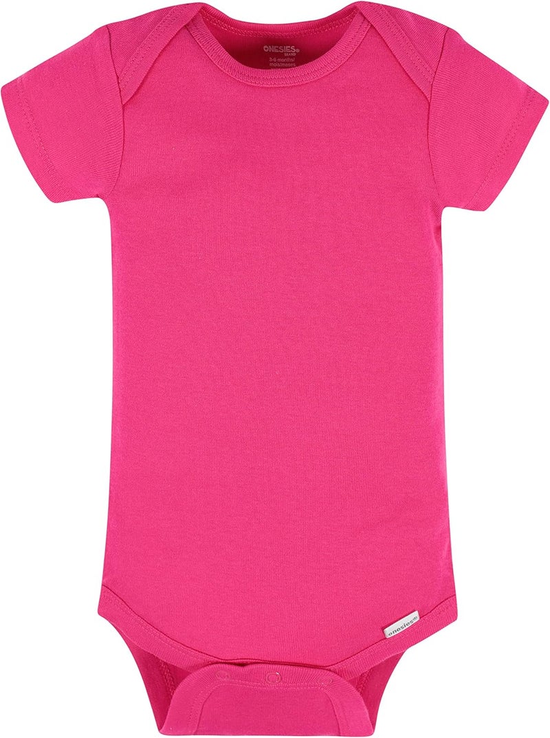 Onesies Brand baby-girls 8-Pack Short Sleeve Printed Bodysuits Baby and Toddler T-Shirt Set - Image 3