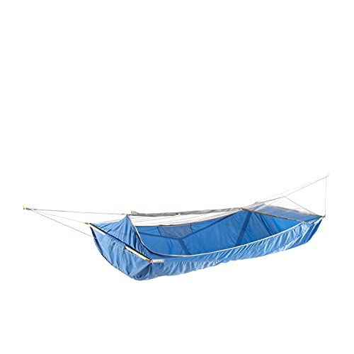 Eno ENO SkyLite Hammock  1 Person Flat Portable Hammock  Integrated Bug Net  for Camping Hiking Backpacking Travel Festival or The Beach  Pacific 
