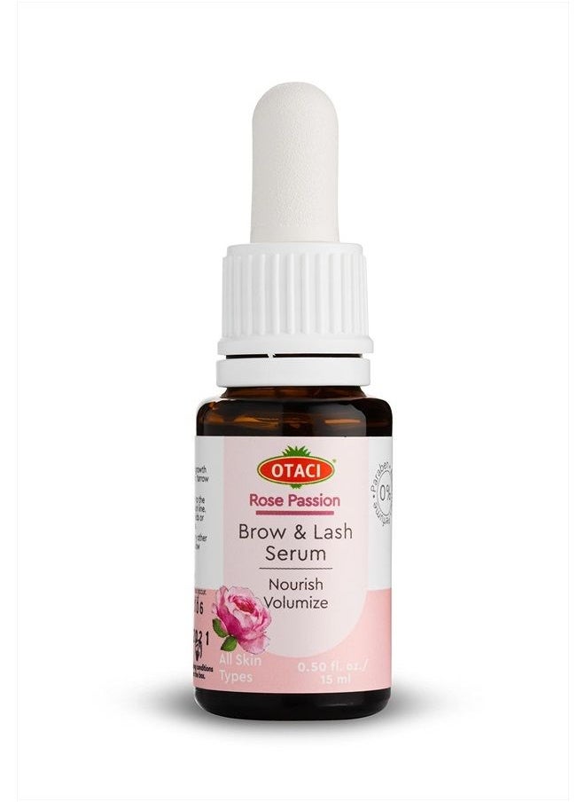 OTACI - Rose Passion Brow and Lash Serum, Lash Growth Eyelash Growth Natural - Image 1
