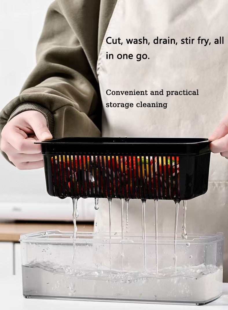 Captaintech أداة تقطيع وشرائح وخضروات متعددة الوظائف مكونة من 22 قطعة - Image 5