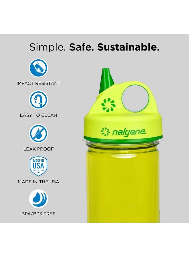 Nalgene Gripngulp Water Bottles Leak Proof Sippy Cup Durable Bpa And Bps Free Dishwasher Safe Reusable And Sustainable 12 Ounces - Image 2