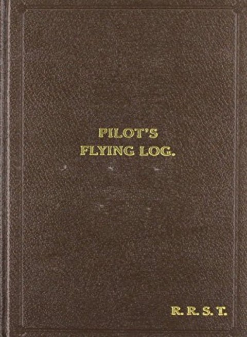 W/Cdr Robert Stanford Tuck Facsimile Flying Log Book
