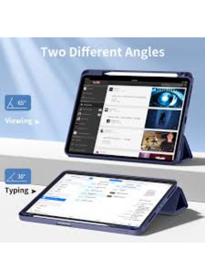 Case Compatible with iPad Pro 11 Case 2021/2020 with Pencil Holder, for iPad Pro 11 Inch Case 3rd/2nd Generation, Trifold Stand Protective Case with Soft TPU Back - Image 4