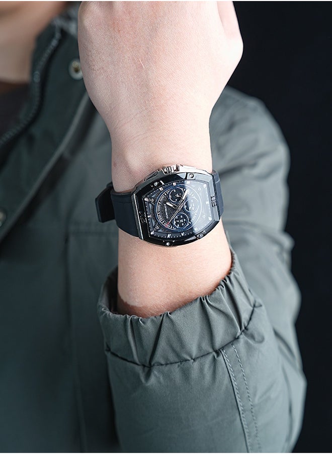 HUMPBUCK - Men's Watch Large Dial Waterproof Sports Wristwatch for Athletes with Durable Design and a Gift Idea for Active People - Image 1