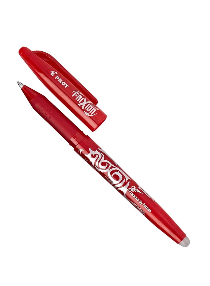 PILOT 12-Piece Frixion Erasable Ball Pen 0.7mm Tip Red Ink  - Image 2