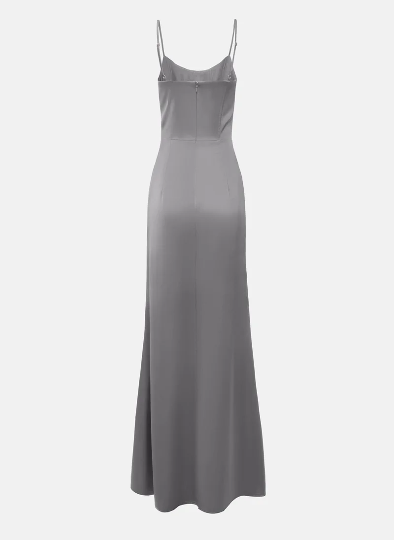 Lichi Maxi dress with corset bodice