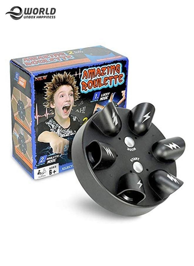 Eworld - Amazing Roulette Truth or dare party game, tricky electric lie detector polygraph test - Image 1