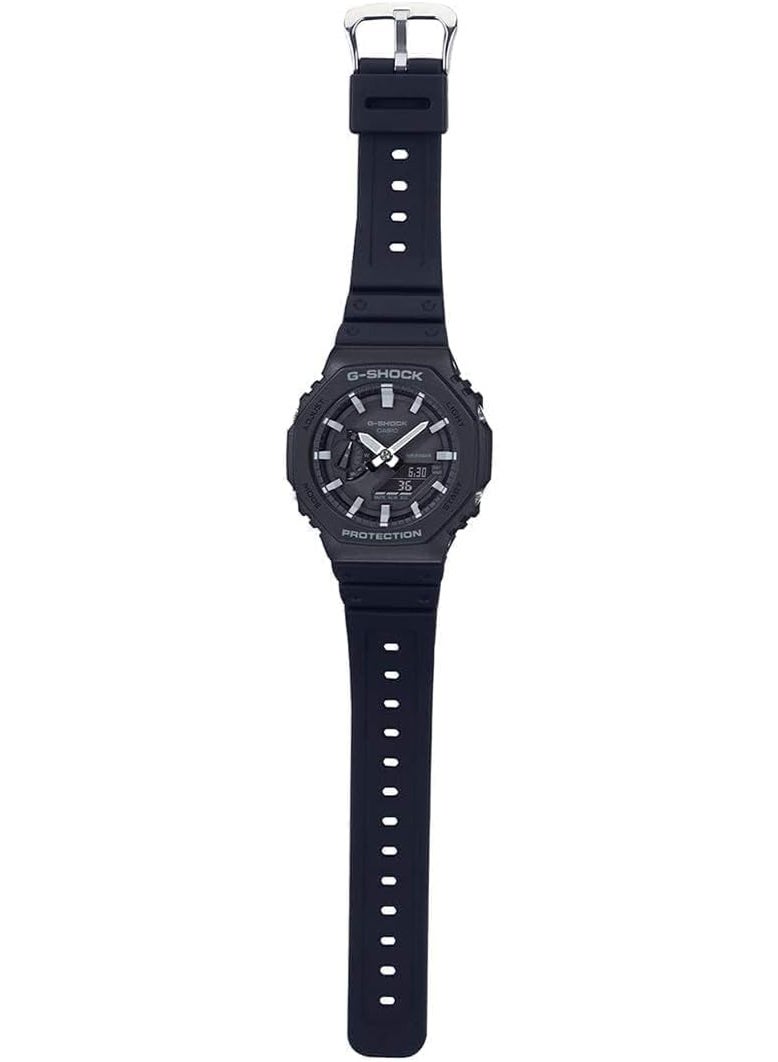 جي شوك ساعة جي شوك التناظرية الرقمية بتوقيت عالمي GA-2100-1A - Image 2