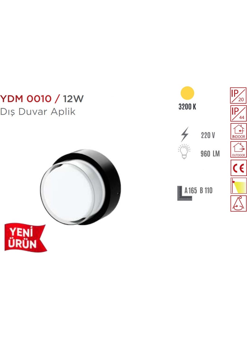 YCL - Decorative Exterior Wall Led Sconce YDM-0010 - Image 1